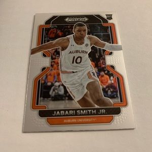 2022-23 Prizm Draft Picks Basketball Base #50 Jabari Smith Jr. - Auburn Tigers